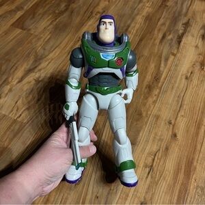 Buzz Lightyear with Laser‎ Blade 12" Lights Sounds Toy Story Disney Pixar Mattel